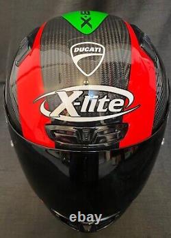 £160 OFF X-Lite X803RS Carbon HATTRICK Ducati FREE Stickers Motorbike Helmet