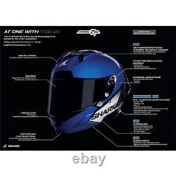 5% off SHARK AERON-GP with DUCATI PERFORMANCE STICKER Motorbike ECE 22-06 Helmet