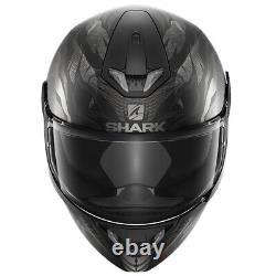 5% off SHARK SKWAL-2 & FREE DARK VISOR Flashing LED Lights 2022 Motorbike Helmet