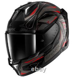 5% off SHARK SKWAL i3 FLASH LED & ACTIVE BRAKE LIGHTS Motorbike Helmet ECE 22-06