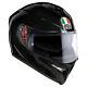 AGV K5 S Mono Black Motorbike Motorcycle Helmet