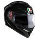 AGV K5 S Mono Black Motorcycle Motorbike Helmet