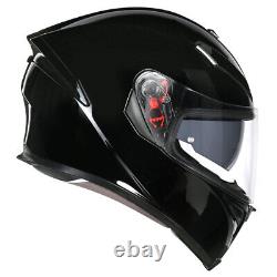 AGV K5 S Mono Black Motorcycle Motorbike Helmet