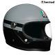 AGV X3000 Superba Legends Full Face Retro Motorcycle Motorbike Helmet Grey