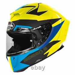 AIROH GP550S Handmade HPC 2021 Light Motorbike Sports Helmet FREE Smoke Visor