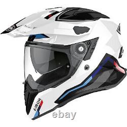 Airoh Commander Factor Dual Sport Helmet Visor Adventure Motorbike Bike Lid ACU
