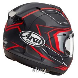 Arai RX-7V Maze Full Face Motorcycle Helmet Racing Motorbike Matt Black J&S