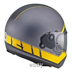 Arai Rapide Speedblock Full Face Motorcycle Motorbike Helmet Black/Yellow