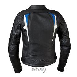 BMW Motorbike Leather Jacket Men Motorcycle Racing Riding Sports Bike Jacket