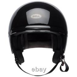 Bell Cruiser Scout Air Gloss Black Motorcycle Motorbike Helmet