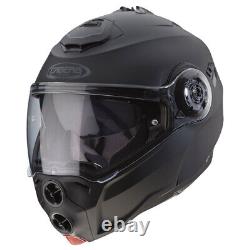 Caberg Droid Matt Black Motorcycle Motorbike Helmet