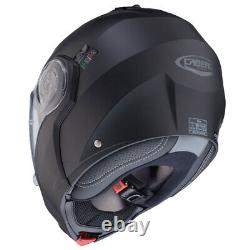 Caberg Droid Matt Black Motorcycle Motorbike Helmet