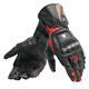 Dainese Steel-pro Leather Motorcycle Motorbike Bike Gloves 628 Black Fluo-red