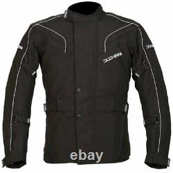 Duchinni Hurricane Motorbike Motorcycle Textile Bike Jacket Black Waterproof