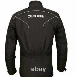 Duchinni Hurricane Motorbike Motorcycle Textile Bike Jacket Black Waterproof