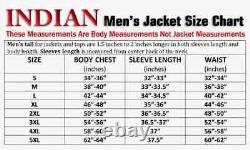 Genuine Indian Motorcycle Brand Men's Casual Bomber Jacket