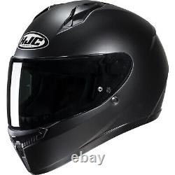 HJC C10 Motorcycle Helmet Motorbike Bike Full Face Plain Solid Vented Crash ECE