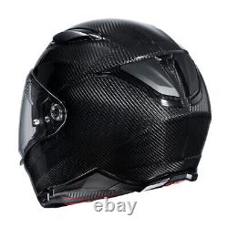 HJC F70 Carbon Black Motorcycle Motorbike Helmet