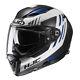 HJC F70 Kesta Carbon Blue Motorcycle Motorbike Helmet