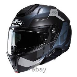 HJC I91 Carst MC5SF Black/Blue Full Face Motorcycle/Motorbike Helmet ECE 22.06