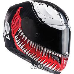 HJC RPHA 11 Venom Motorbike Helmet & Visor Limited Edition Marvel Bike DD-Ring