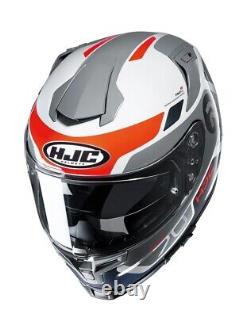 HJC RPHA 70 Shuky Orange White MC6H Motorcycle Motorbike Helmet SIZE LARGE