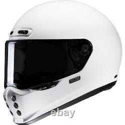 HJC V10 Motorcycle Helmet Motorbike Bike Full Face Plain Solid Vented Crash Lid