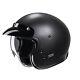 HJC V31 Matt Black Motorcycle/ Motorbike Retro Open Face Helmet ECE 22.06