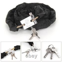 Heavy Duty Strong Motorcycle Motorbike Bike Lock Security Chain And Padlock