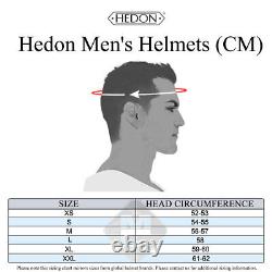 Hedon Hedonist Ash Grey Motorcycle Motorbike Helmet