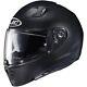 Hjc I70 Plain Matt Black Motorcycle Motorbike Bike Sports Touring Helmet