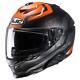 Hjc I71 Enta Orange Full Face Motorcycle Motorbike Bike Sports Touring Helmet