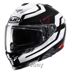 Hjc I71 Enta Red Full Face Motorcycle Motorbike Bike Sports Touring Helmet