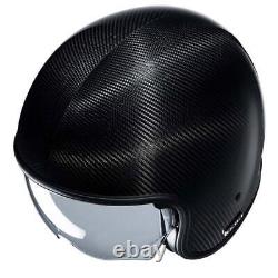 Hjc V30 Carbon Bluetooth Ready Open Face Motorcycle Motorbike Bike Helmet