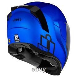 Icon Airflite MIPS Jewel Motorcycle Motorbike Helmet Blue
