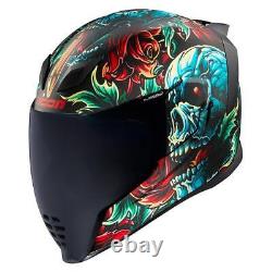 Icon Airflite MIPS Omnicrux Motorcycle Motorbike Helmet Black
