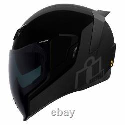 Icon Airflite MIPS Stealth Motorcycle Motorbike Helmet Black