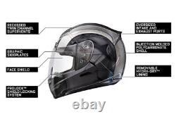 Icon Airmada Chantilly Opal Matt Black Day Of Dead Motorcycle Motorbike Helmet