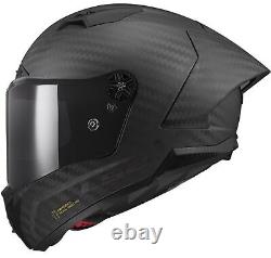 LS2 FF805 Thunder FIM Carbon Fibre Full Face Motorcycle Helmet Track Bike Racing