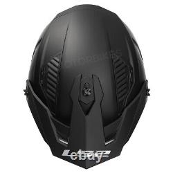 LS2 OF606 Drifter Plain Off Road Motorcycle Helmet Trial Adventure Bike Mask