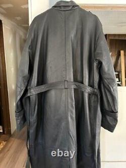 Long Men's Leather Jacket