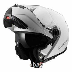 Ls2 Ff325 Strobe Civik Full Face Flip Up Front Motorcycle Motorbike Helmet