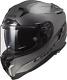 Ls2 Ff327 Challenger Fibreglass Acu Gold Fullface Motorbike Helmet Matt Titanium
