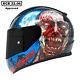 Ls2 Ff353 Zombie Ece22.06 Rapid II Full Face Motorcycle Crash Helmet Color Visor