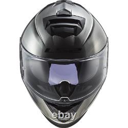 Ls2 Ff800 Storm Dual Visor Acu Gold Full Face Motorcycle Motorbike Helmet