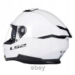 Ls2 Ff808 Dual Visor Acu Full Face Stream Ece22.06 Motorcycle Bike Crash Helmet