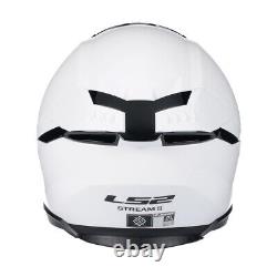 Ls2 Ff808 Dual Visor Acu Full Face Stream Ece22.06 Motorcycle Bike Crash Helmet