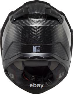 Ls2 Ff811 Vector II Carbon Fibre Ece22.06 Dual Visor Full Face Motorbike Helmet