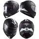 Ls2 Ff811 Vector II Ece 22.06 Splitter Black White Motorbike Crash Helmet New