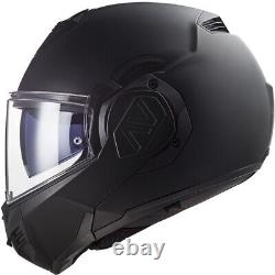 Ls2 Ff906 Advant Noir Full Face Modular Flip Front Motorcycle Ece Bike Helmet